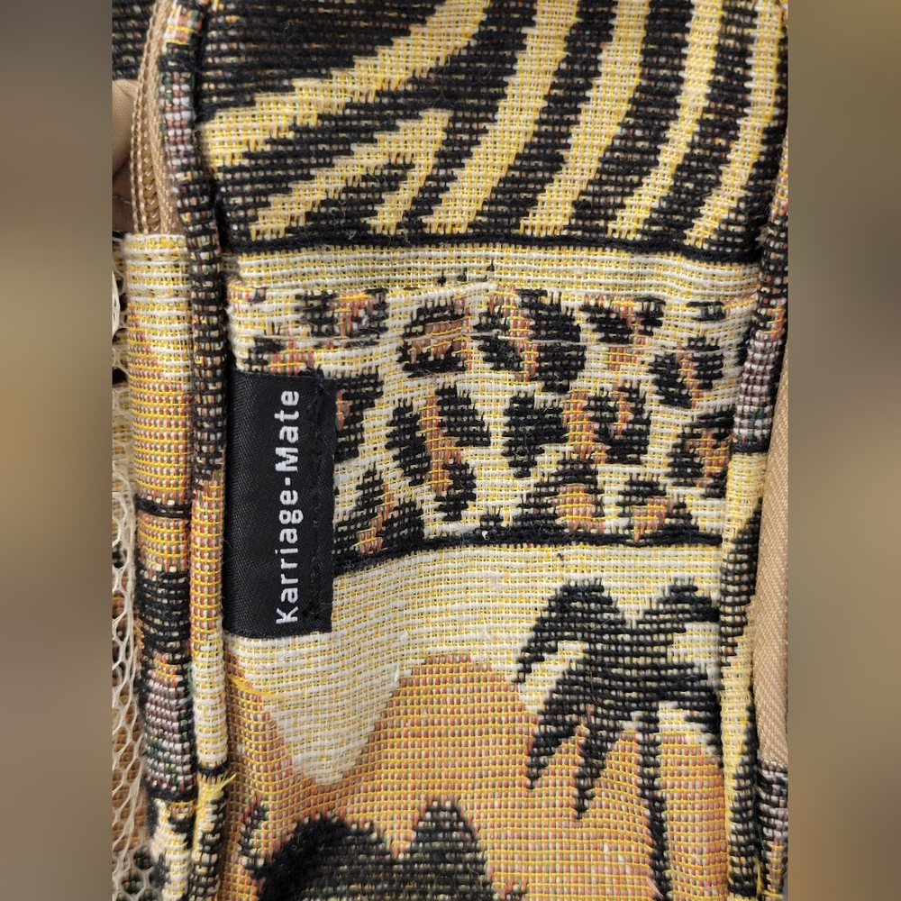 Karriage-Mate Wildlife/Safari Patterned Crossbody Bag - Picture 3 of 12